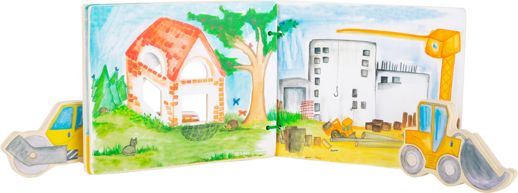 Libro ilustrado obras