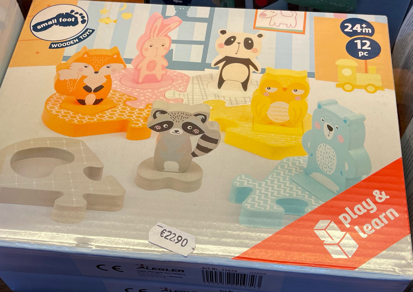Puzzle encajar Safari