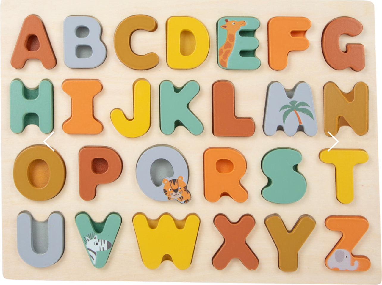 Puzzle abecedario