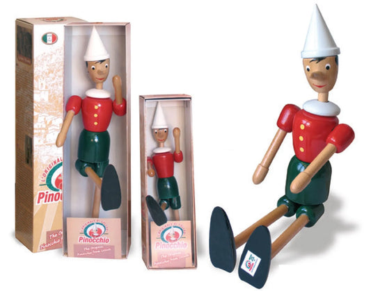 Proceso de fabricación de los Pinochos originales de Collodi, Toscana.Italia
