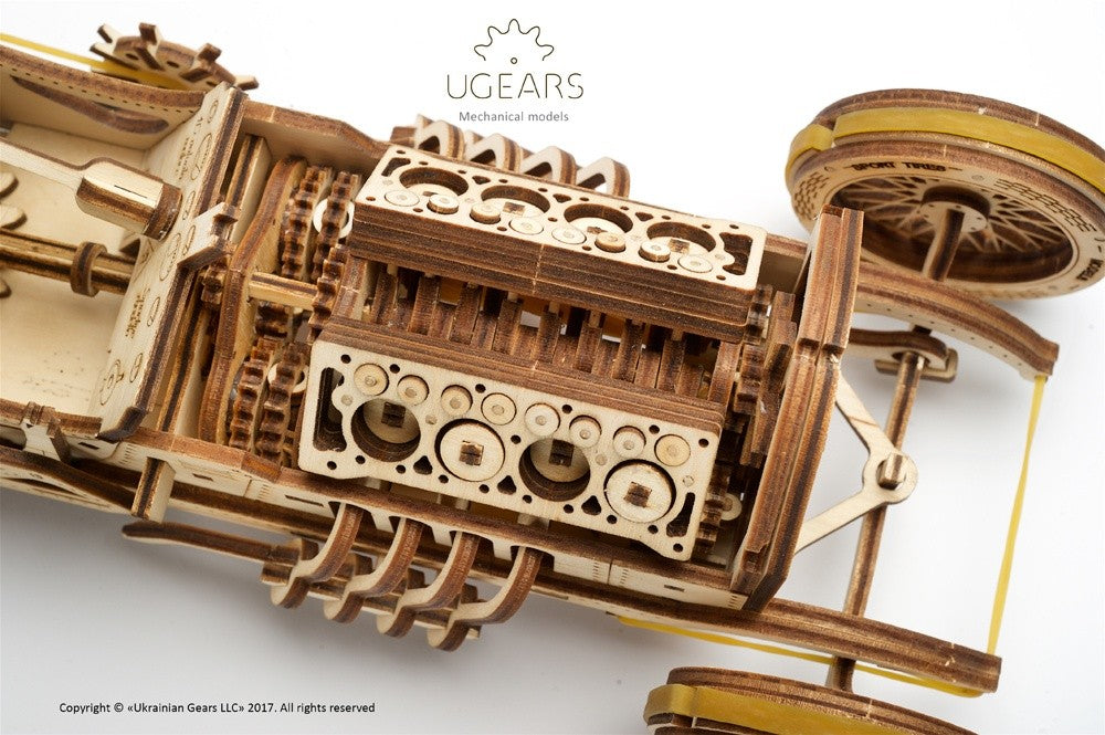 Grand prix car model