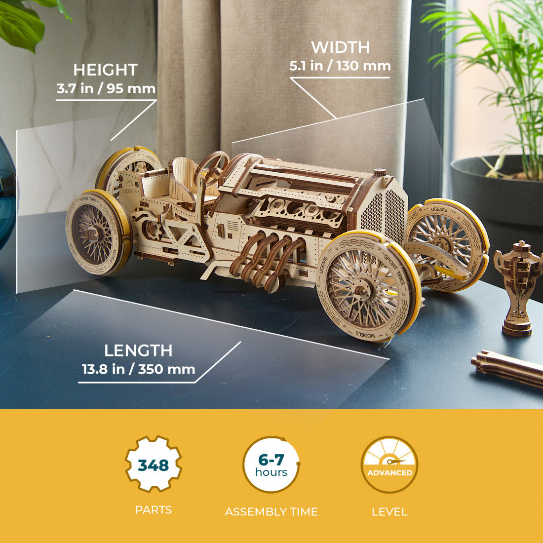 Grand prix car model