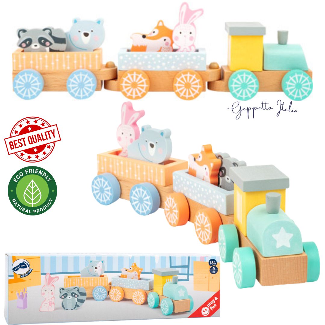 WOODEN TRAIN "safari" 