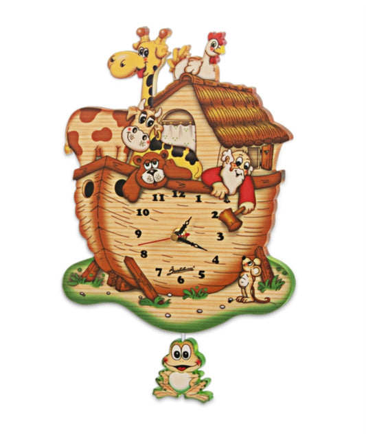 Noah's Ark Medium Clock