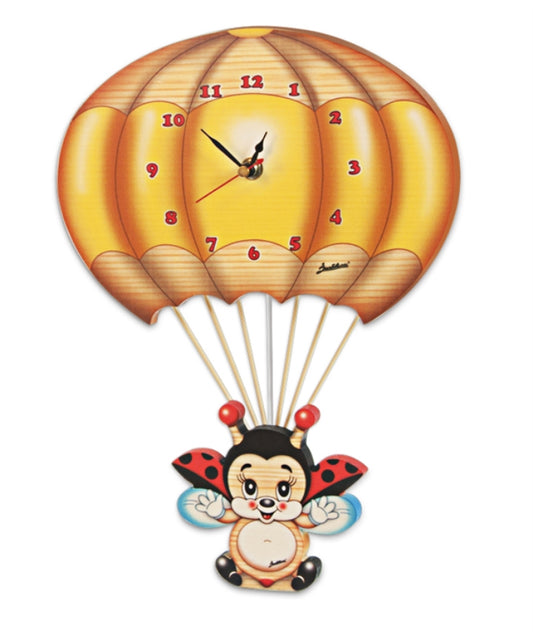 Reloj mediano Mariquita paracaidas