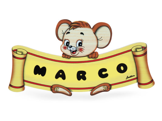 Letrero Ratón