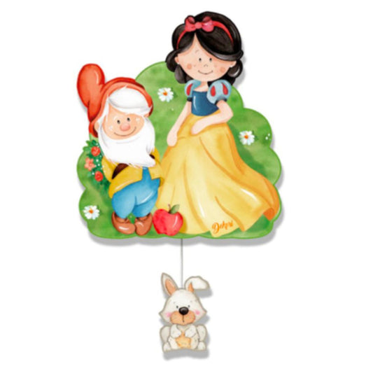 Snow White Hanging Chime