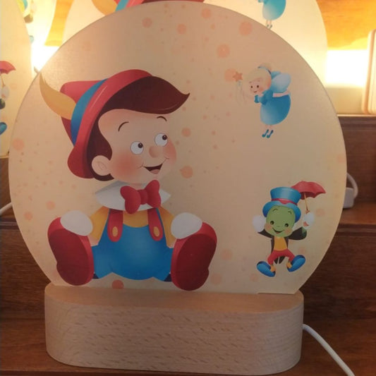 Pinocchio bedside lamp